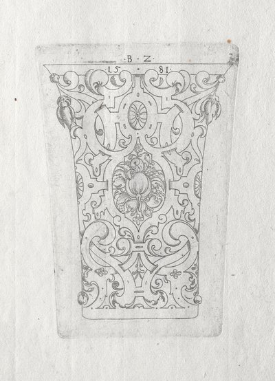 Copo Ornamental, 1581. de Bernhard Zan