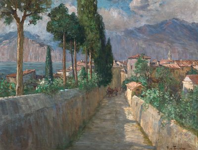 Becos em Malcesine de Berta von Tarnóczy Sprinzenberg