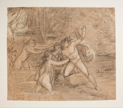 Hylas e as ninfas da água de Bertel Thorvaldsen