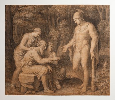 Édipo em Colono de Bertel Thorvaldsen