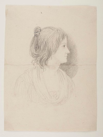 Retrato de uma mulher (Marie Puggaard?) de Bertel Thorvaldsen
