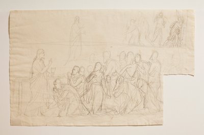 A instituição da Eucaristia de Bertel Thorvaldsen