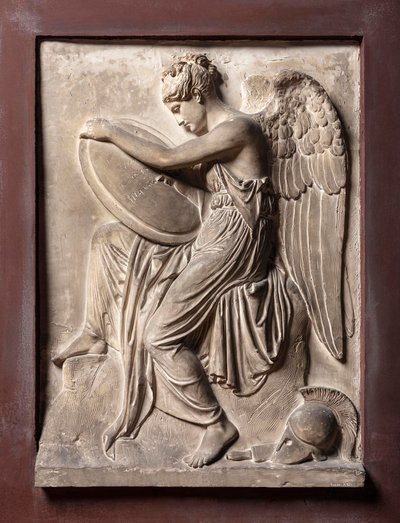 Victoria, deusa da vitória de Bertel Thorvaldsen