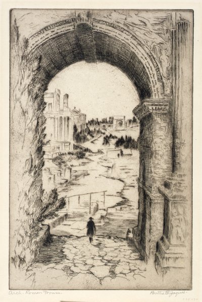 Arco, Fórum Romano de Bertha E. Jaques