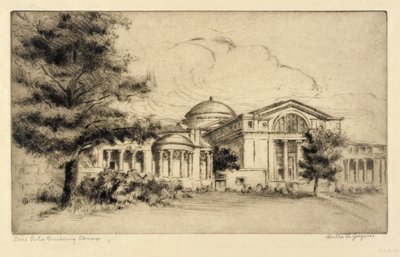 Edifício das Belas Artes, Chicago (Fachada, Oeste) de Bertha E. Jaques