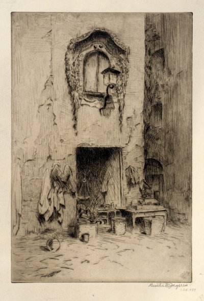 Loja de trapos, Florença de Bertha E. Jaques