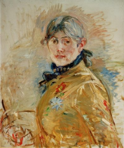 auto-retrato de Berthe Morisot