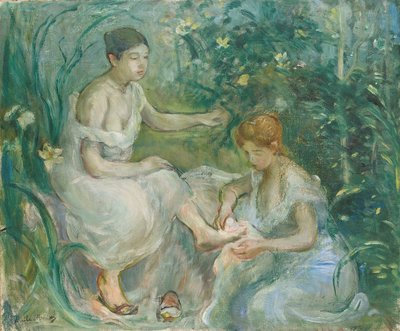 Banho; Bain, 1894 de Berthe Morisot