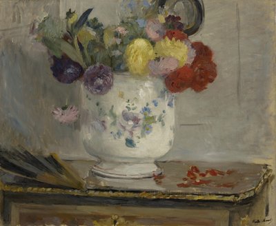 Dálias, 1876 de Berthe Morisot