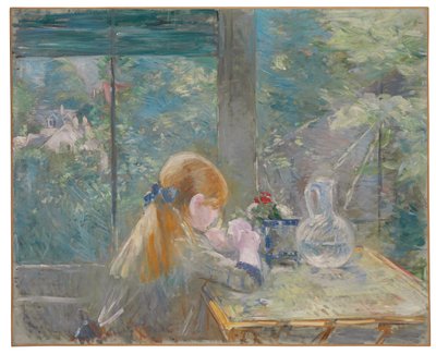 No conservatório, 1884 de Berthe Morisot