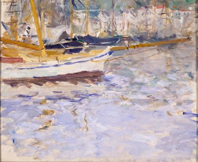 O Porto de Nice de Berthe Morisot