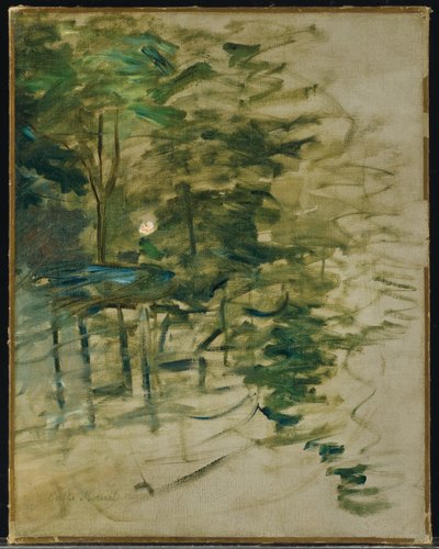 Jardim, 1883 de Berthe Morisot