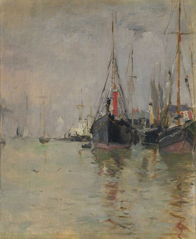 Alemão: Die Themse O Tamisa de Berthe Morisot