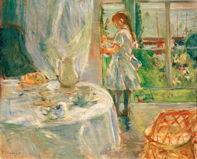 Chalé Interior ou Interior em Jersey de Berthe Morisot