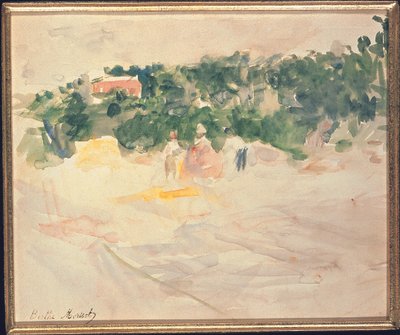 Colheita em Bougival, 1882 de Berthe Morisot