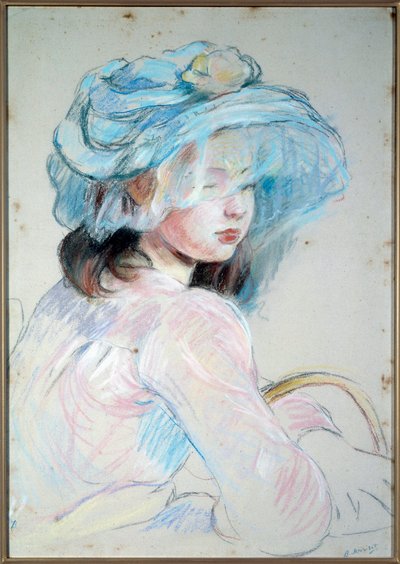 Menina com cesto de Berthe Morisot