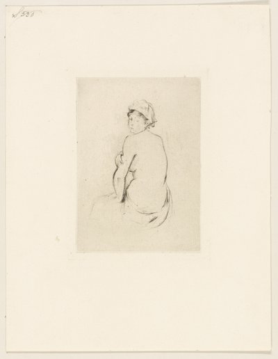 Nu visto por trás de Berthe Morisot