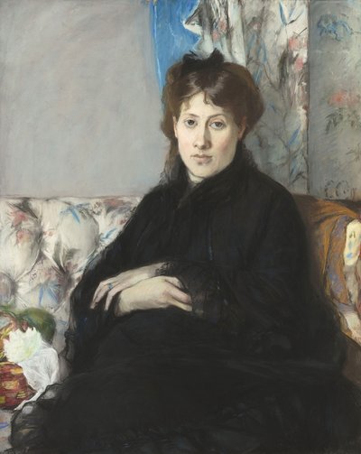 Retrato de Madame Edma Pontillon, née Morisot, 1871 de Berthe Morisot