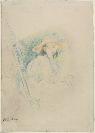 Garota Sentada (Julie Manet) de Berthe Morisot