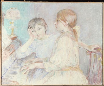 O piano, 1888 de Berthe Morisot