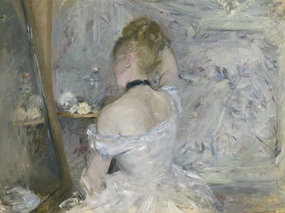 Mulher em sua Toilette de Berthe Morisot