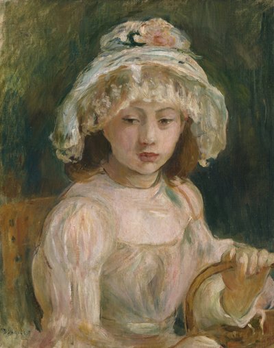 Moça com Chapéu de Berthe Morisot