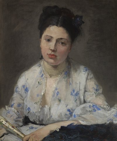 Jovem mulher 1871 de Berthe Morisot