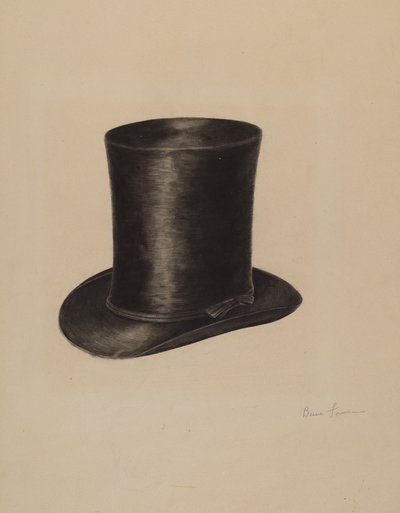 chapéu de homem de Bessie Forman