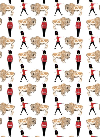 Buffalo Soldier, 2015 (ilustração, digital) de Beth Travers