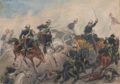 3º Dragões Leves em Ferozeshah de Bethune Donald Grant