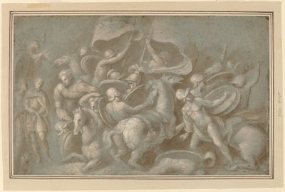 Cena de batalha de Biagio Pupini