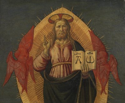 Deus Pai em Atitude de Bênção, c.1480 de Biagio dAntonio