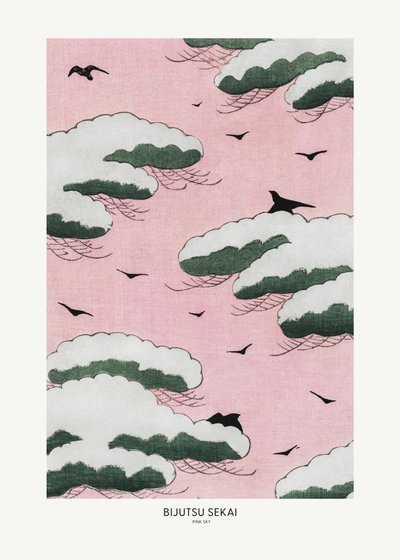 Céu Rosa de Bijutsu Sekai