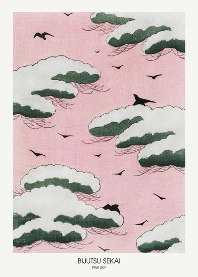 Céu Rosa de Bijutsu Sekai