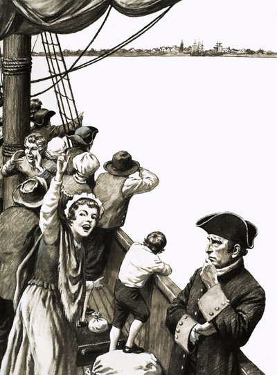David Thomson não partilhou do entusiasmo geral quando o navio se aproximou da Nova Escócia de Bill Lacey