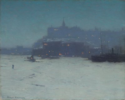 Quebec do porto, c.1910 de Lowell Birge Harrison