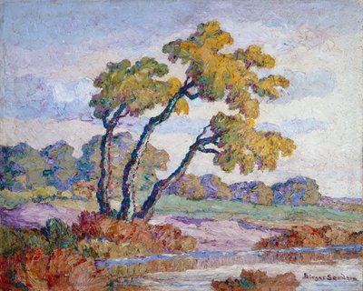 Paisagem do Kansas de Birger Sandzen