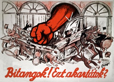 Malandro! Era isto que querias 1919 (cartaz) de Biro Mihaly