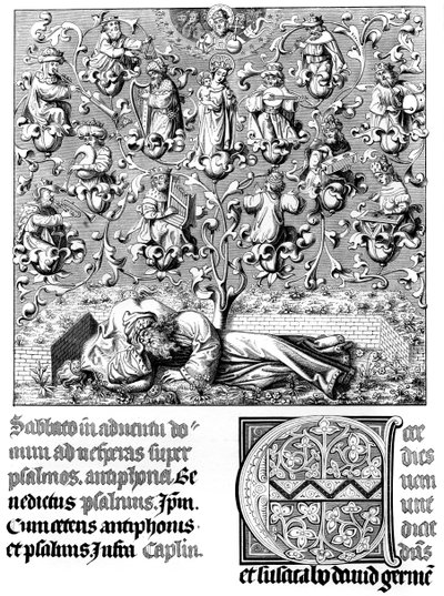 Concerto celestial, século XV, 1849. de Bisson and Cottard