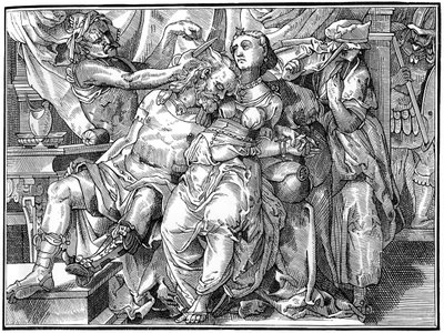 Sansão e Dalila, 1574, 1849. de Bisson and Cottard