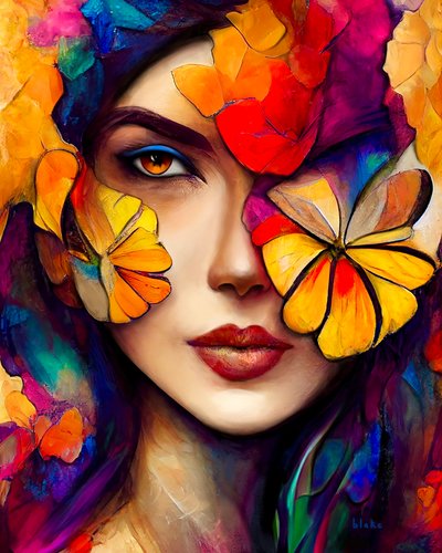 Parábola da Flora, c.2022 (Arte Digital) de Blake Munch