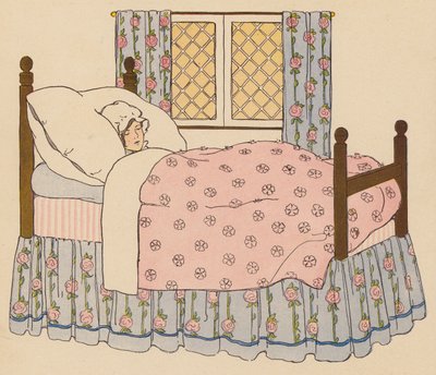 Canção infantil: Nancy Dawson (litografia a cores) de Blanche Fisher Wright