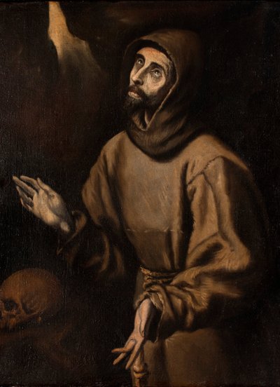 Espanhol:  El éxtasis de San Francisco de Asís O êxtase de São Francisco de Assis de Blas Muñoz