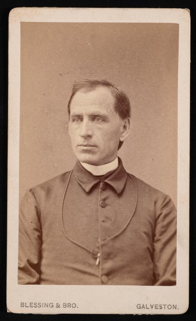 Retrato do Rev. Joseph Celestine Carrier 1833-1904, Antes de 1876. de Blessing and Bro