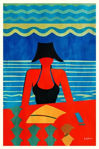 Estilo de praia de verão de Bo Anderson