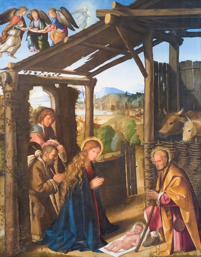 Adoração dos pastores de Boccaccio Boccaccino