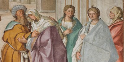 Nave Central, Primeiro Espanhol Norte, Encontro de São Joaquim e Sant