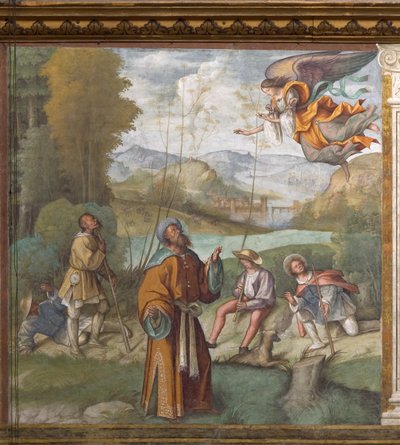 A Aparição do Anjo a São Joaquim de Boccaccio Boccaccino
