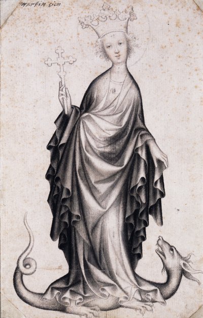 Santa Margarida, c.1410 de Bohemian Master
