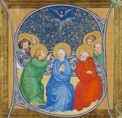 A descida do Espírito Santo - Pentecostes de Bohemian School